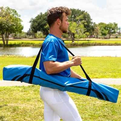 Training Equipment Baseball Pitching/Batting Net, Blue and Orange (Open Box)