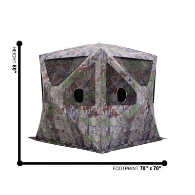 Barronett Blinds Big Cat 350 Pop-Up Hunting Blind Tent, Backwoods (For Parts)