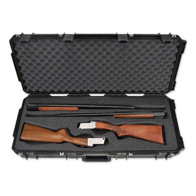 SKB Cases iSeries Hard Exterior Double Breakdown Shotgun Case, Black (Open Box) - VMInnovations