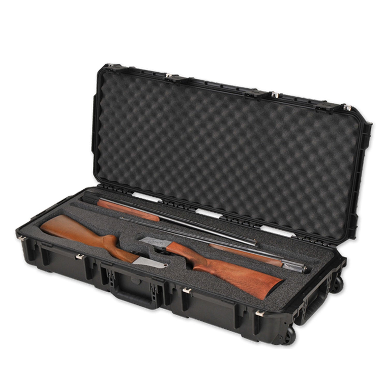 SKB Cases iSeries Hard Exterior Double Breakdown Shotgun Case, Black (Open Box) - VMInnovations