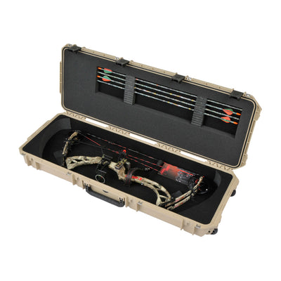SKB Cases iSeries 4214 Hard Plastic Parallel Limb Bow Crossbow Case, Tan (Used) - VMInnovations