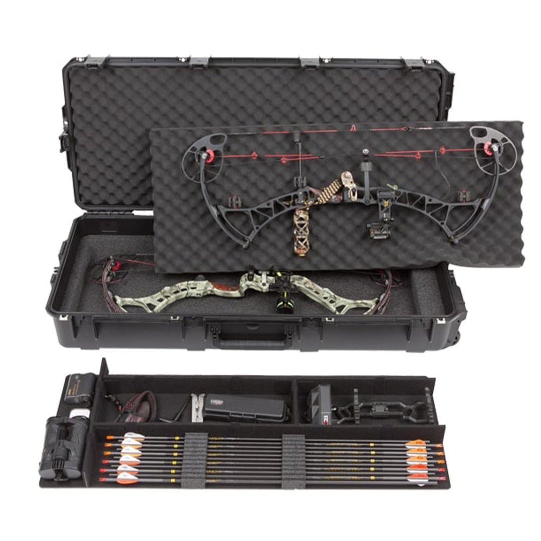 SKB Cases iSeries Small Ultimate Waterproof Double Bow Case, Black (Open Box) - VMInnovations
