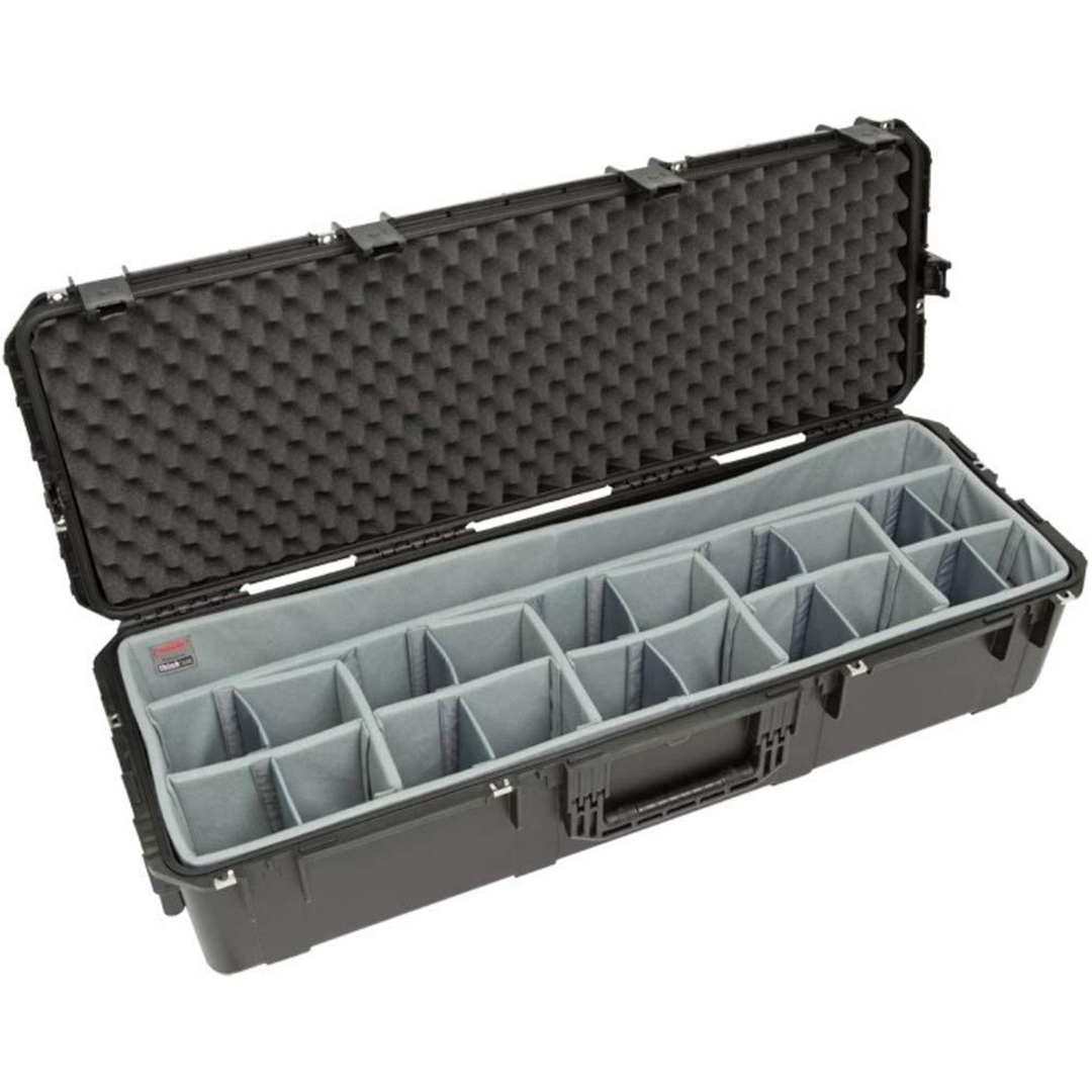 SKB Cases 43.5 Inch Waterproof Case with Think Tank Designed Dividers, Black