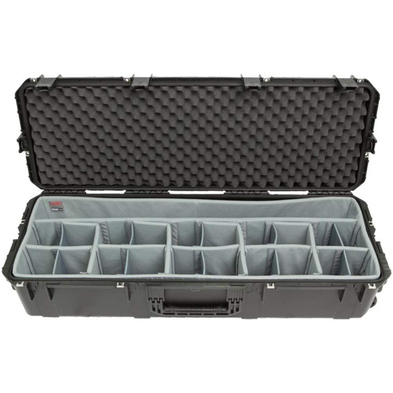 SKB Cases 43.5 Inch Waterproof Case with Think Tank Designed Dividers, Black