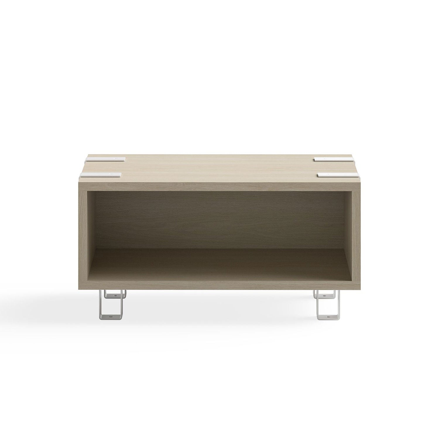 Safco 17.25 Inch Tall Wooden Ready Home Office Stackable Storage Cabinet, Beige - VMInnovations