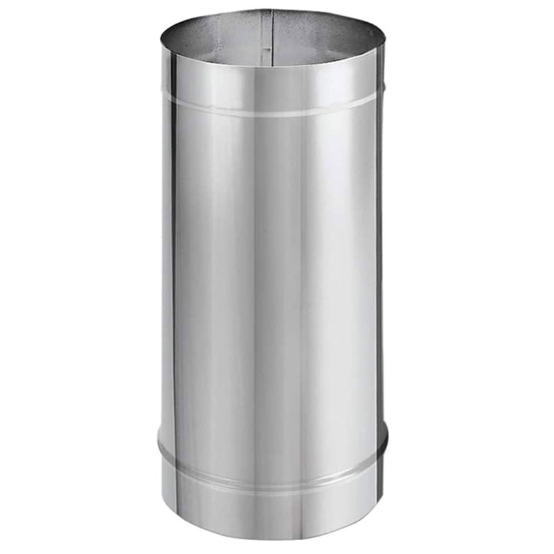 DuraVent DuraBlack Stainless Steel Single Wall Stove Pipe, 48 x 8" (Open Box)
