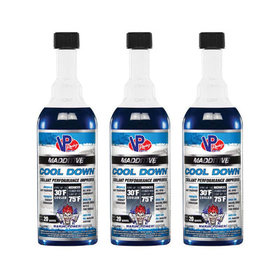 VP Racing Fuels Radiator Systems Temperature Cool Down, 16 Ounces  (3 Pack)