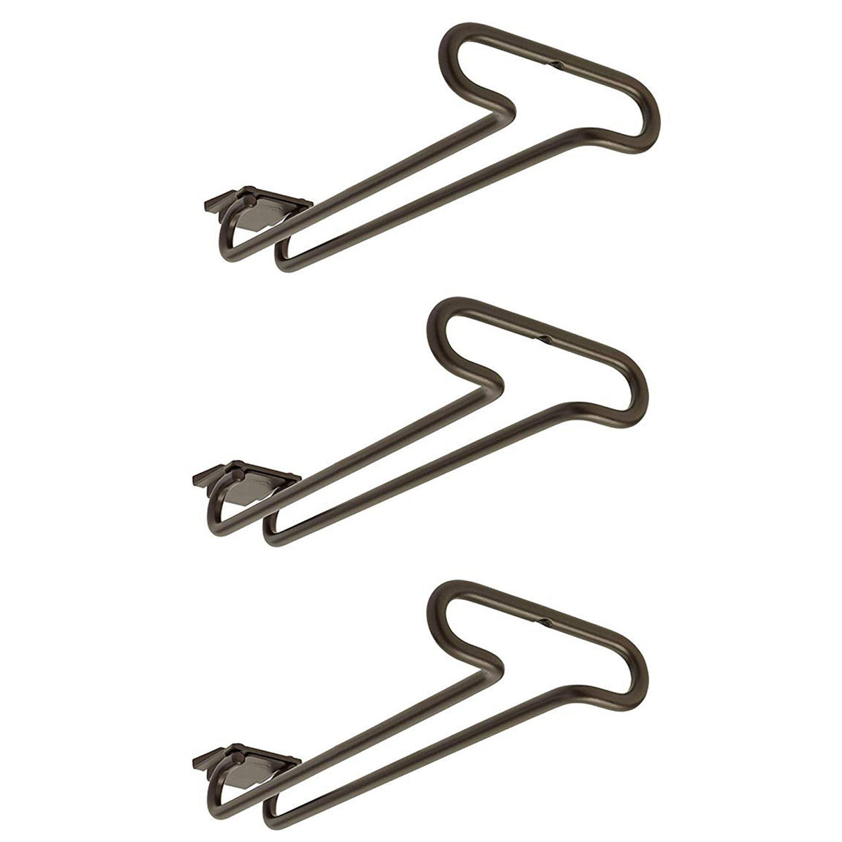 Rev-A-Shelf 3150-11ORB 11-Inch Under Cabinet Stemware Holder, Bronze (3 Pack)