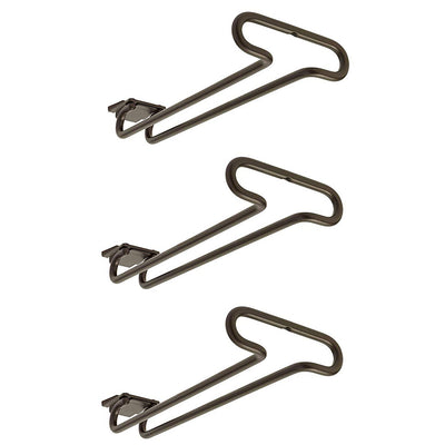 Rev-A-Shelf 3150-11ORB 11-Inch Under Cabinet Stemware Holder, Bronze (3 Pack)