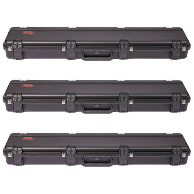 SKB Cases 3I-4909-SR iSeries Hard Plastic Single Hunting Rifle Case (3 Pack)