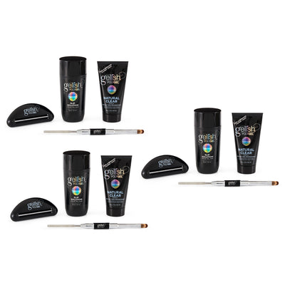 Gelish PolyGel Professional Nail Technician Polish All-in-One Trial Kit (3 Pack)