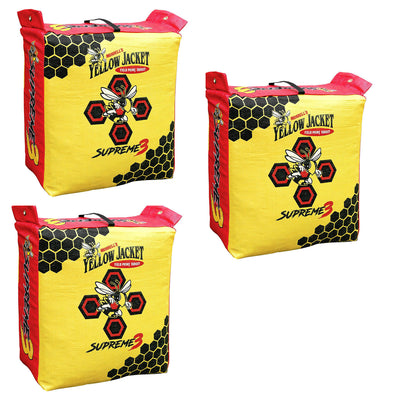Morrell Yellow Jacket Supreme 3 28 Pound Field Point Archery Bag Target (3 Pack) - VMInnovations