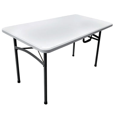 Plastic Development Group 800 4 Ft Blow Molded Utility Table, White (Open Box) - VMInnovations