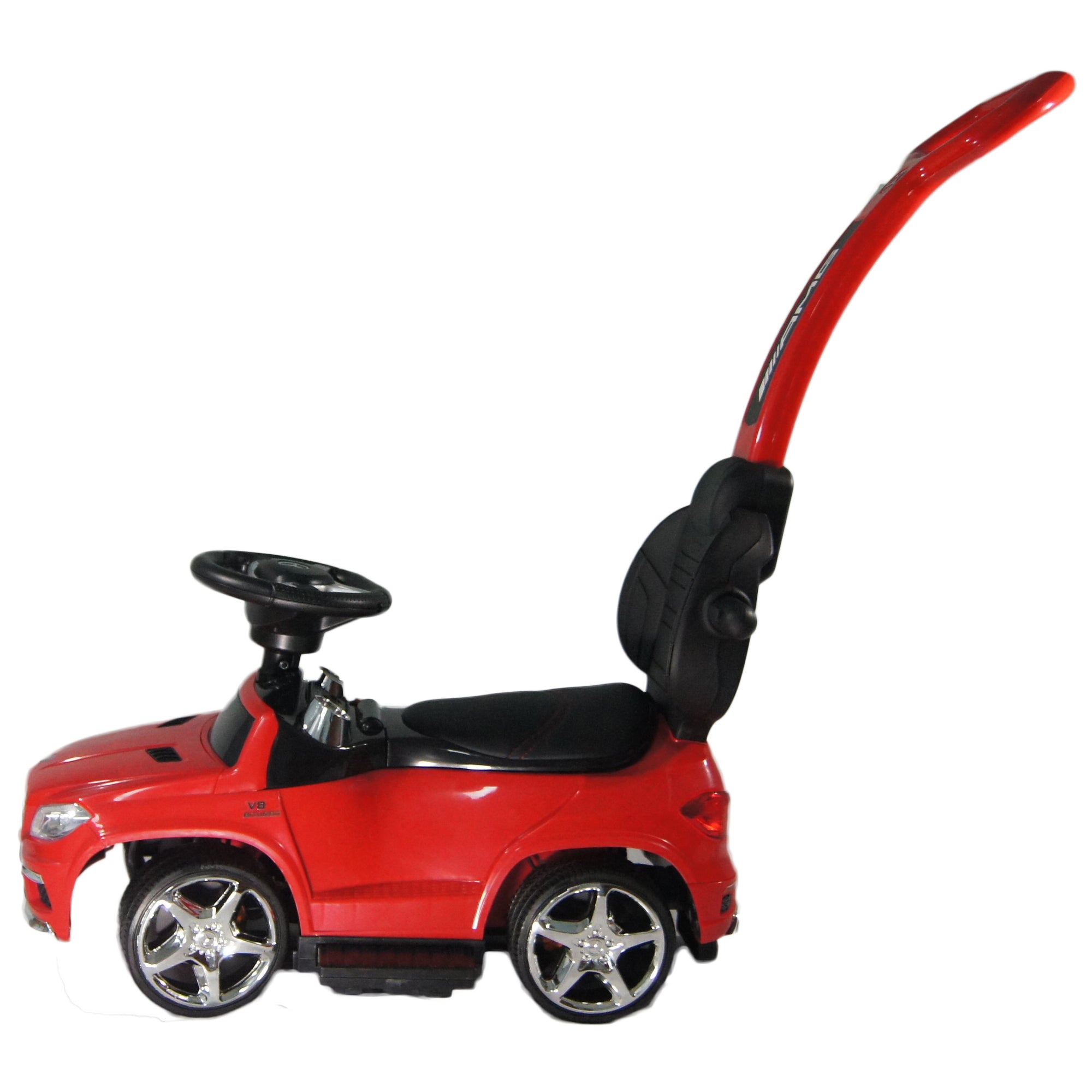 Best Ride On Cars Baby 4 in 1 Mercedes Toy Push Vehicle, Stroller, Rocker (Used)