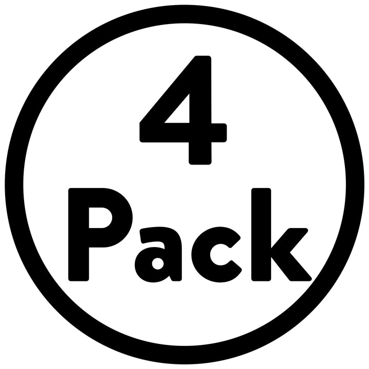 Sterilite 106 Qt Clear Plastic Stackable Storage Bin w/ White Latch Lid, 4 Pack