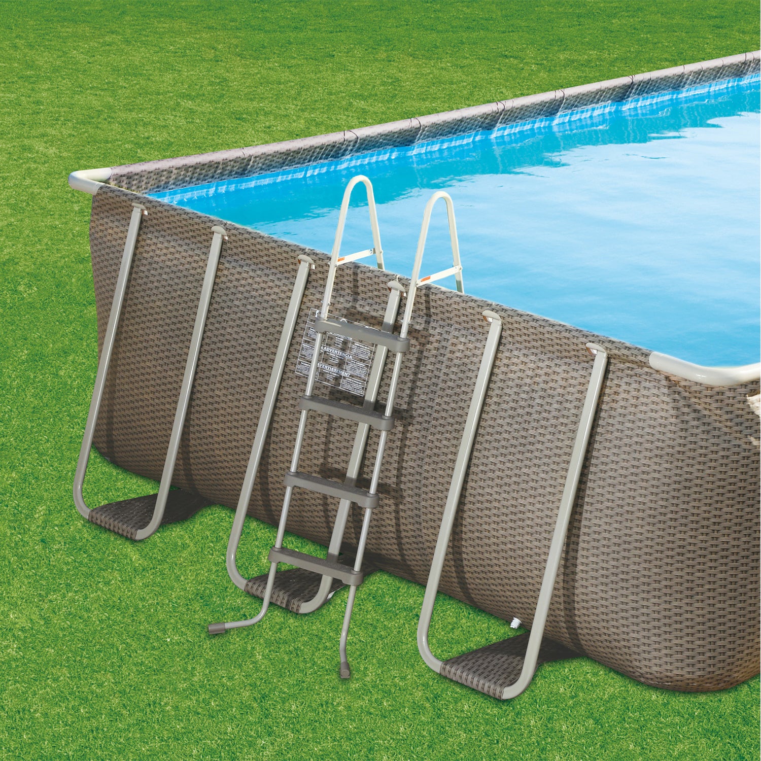 Summer Waves Elite 32 Foot Pool & Filter Pump Set w/ Taylor Pool Water Test Kit - VMInnovations