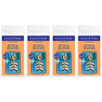 Coast of Maine Fish Bone Meal Pack Organic Potting Soil, 3 LB Bag (4 Pack)