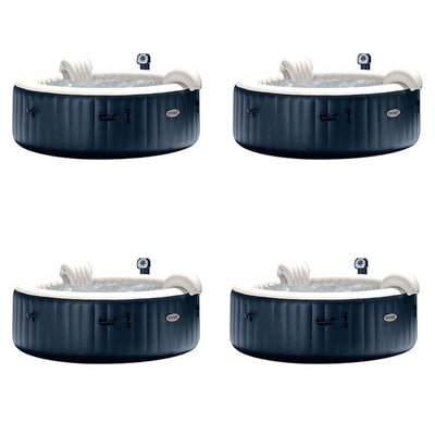 Intex Pure Spa Inflatable 6-Person Bubble Hot Tub  (4 Pack) - VMInnovations