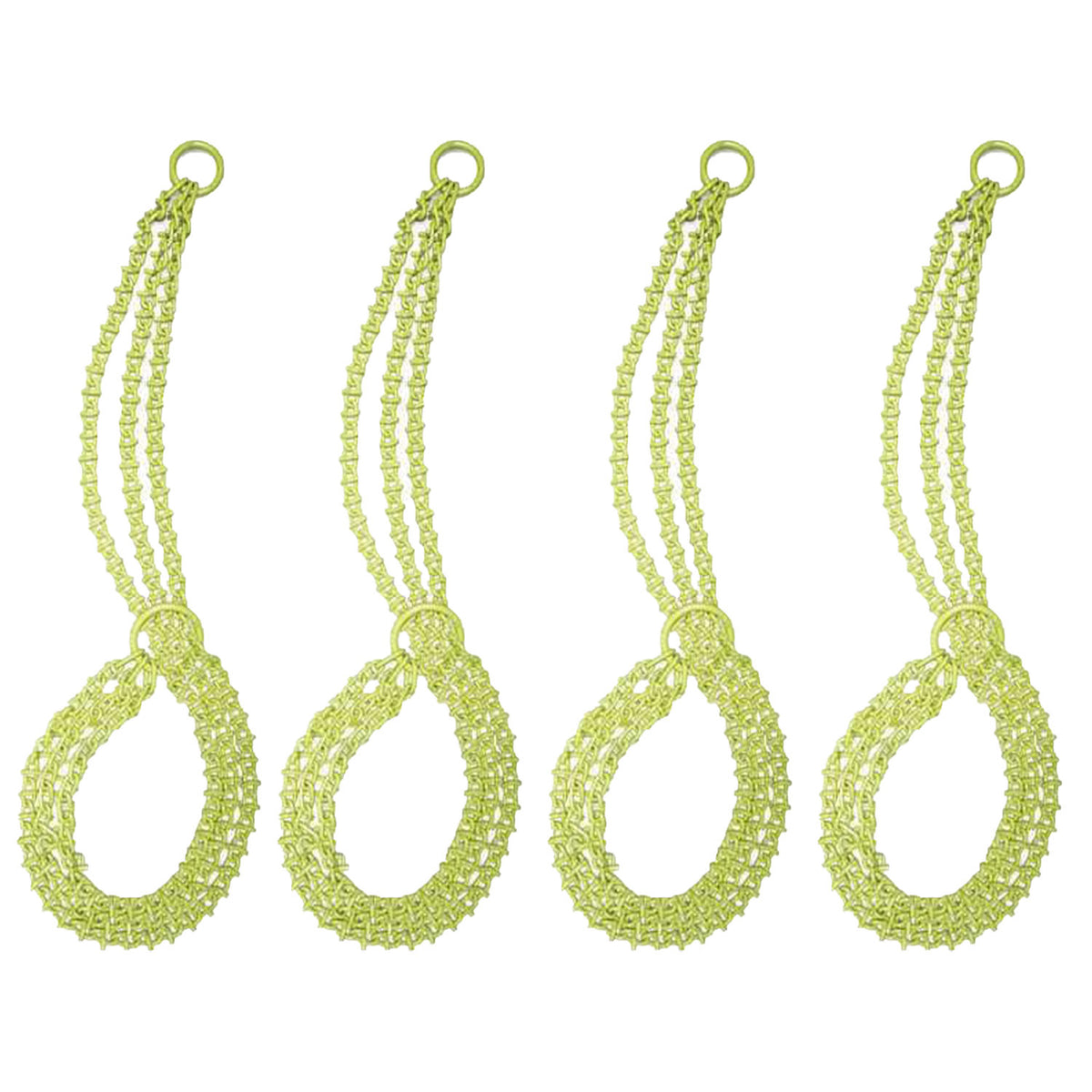 Brush Grubber HD Shrub Clump Tree Grabber Metal Chain System, ATV & UTV (4 Pack)