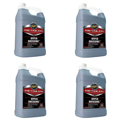 Meguiars 1 Gallon Multiple Uses Dilutes 4 to 1 Detailer Hyper Dressing (4 Pack)