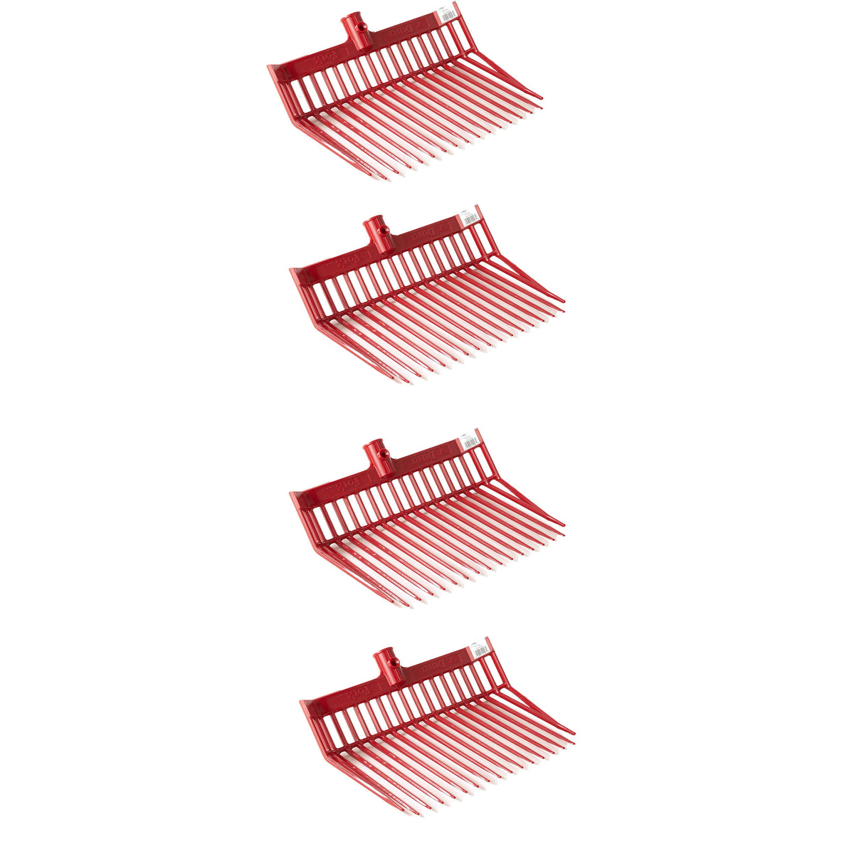 Little Giant Polycarbonate Pitchfork Replacement Head w/ Angled Tines (4 Pack) - VMInnovations