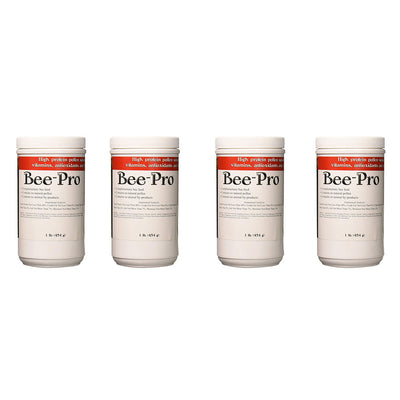 Allied Precision Industries Pollen Substitute Powder for Bees, 1 Pound (4 Pack)