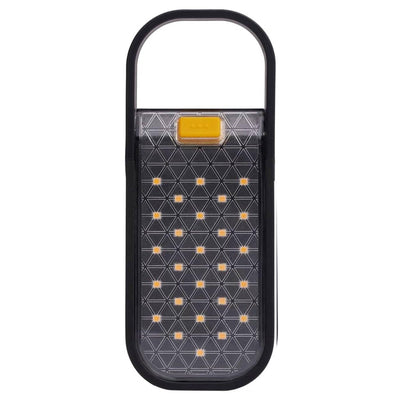 Coleman PEAK1 200 Lumen Solar Rechargeable Lantern for Rugged Car Camping, Black