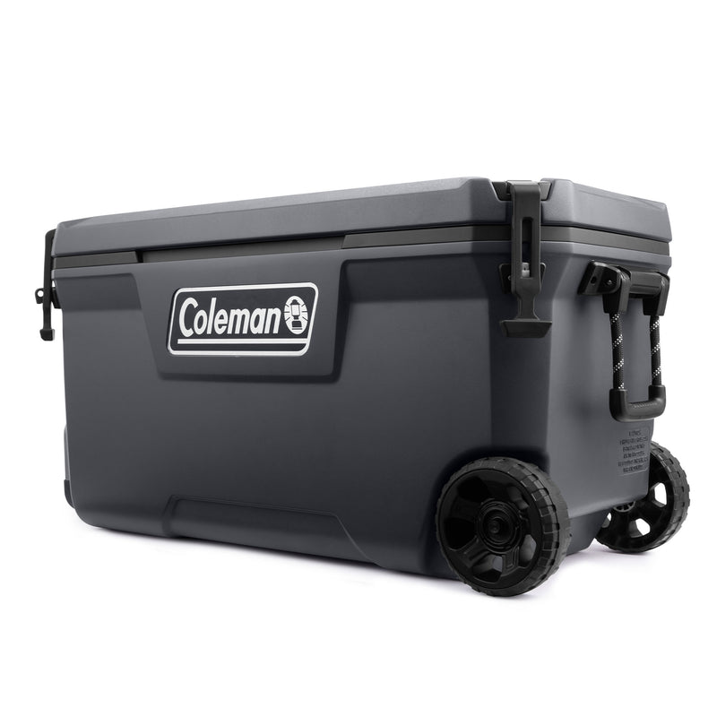 Convoy Series 100 Quart Cooler w/  Wheels & Metal Handle, Dark Storm (Open Box)