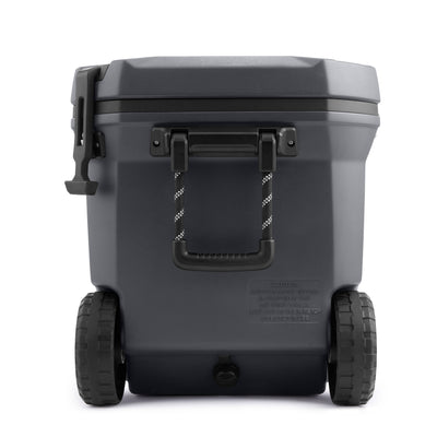 Coleman Convoy Series 100 Quart Cooler with Wheels and Metal Handle, Dark Storm