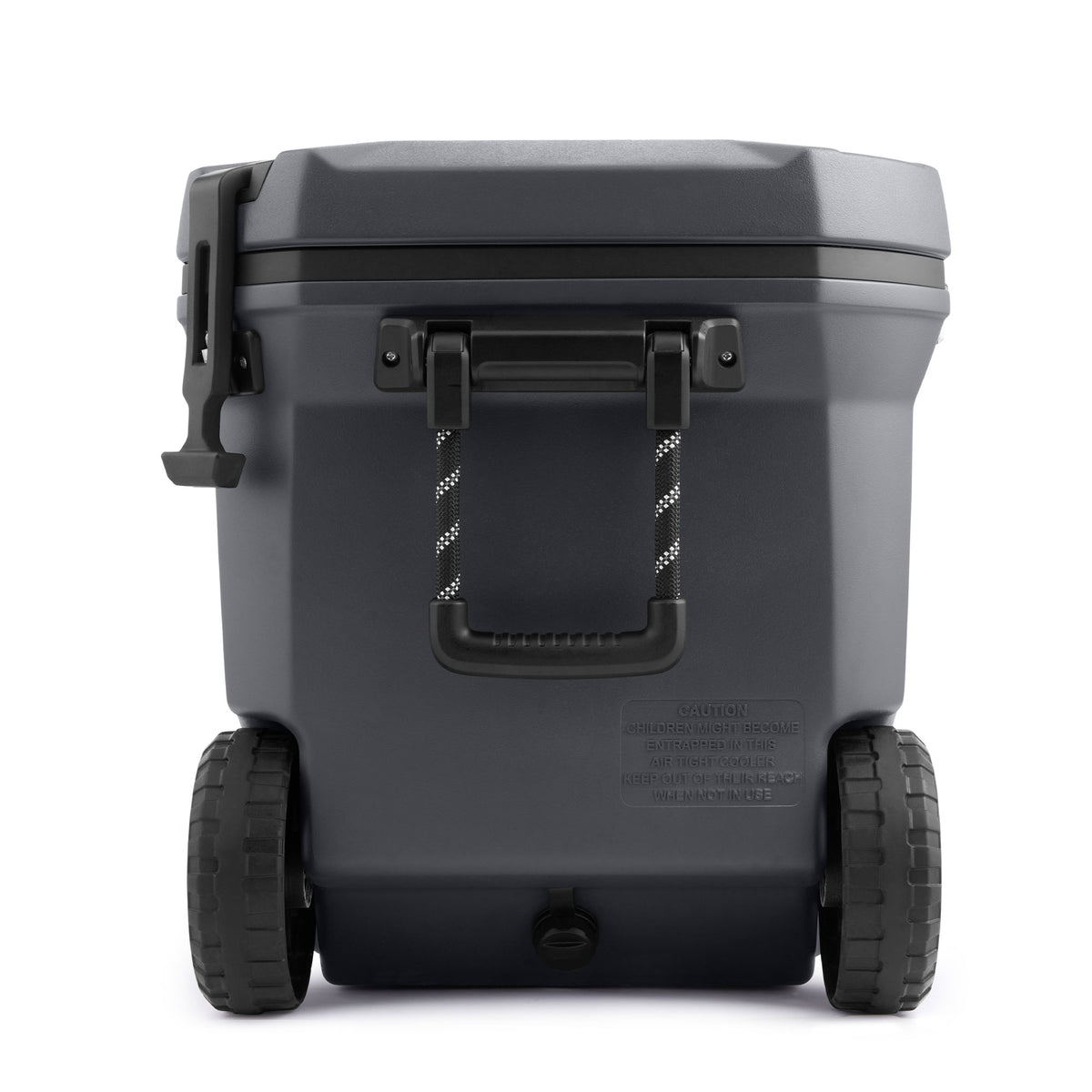 Coleman Convoy Series 100 Quart Cooler with Wheels and Metal Handle, Dark Storm