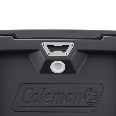 Coleman Convoy Series 28 Quart Cooler with Reflective Rope Handles, Dark Storm