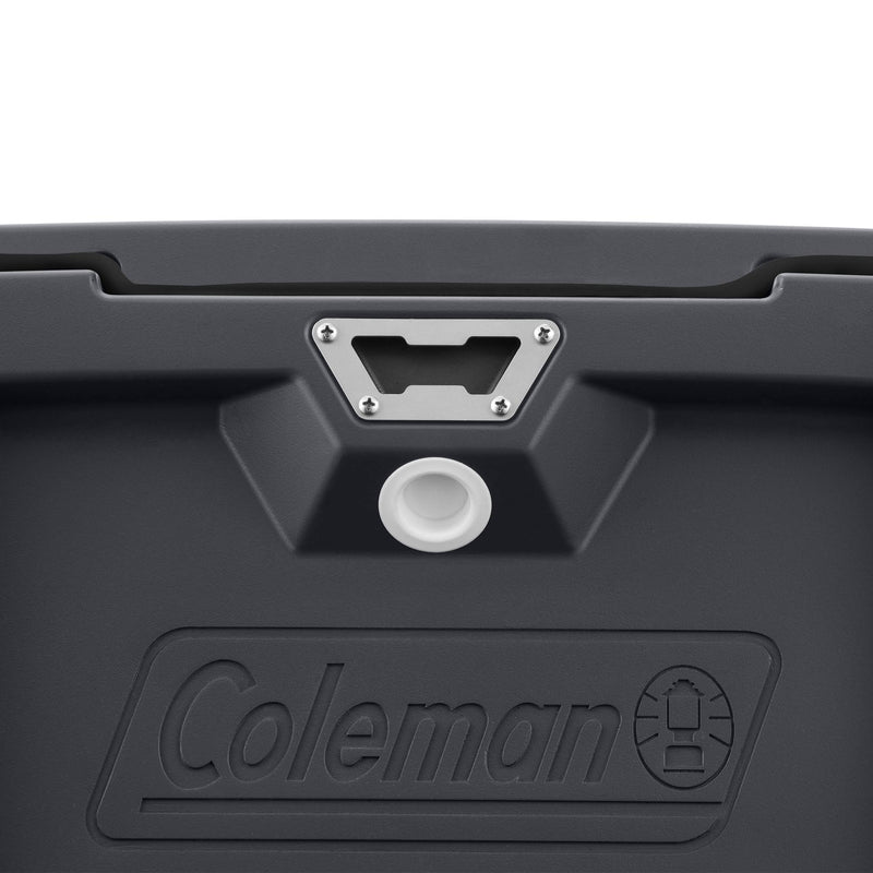 Coleman Convoy Series 28 Quart Cooler with Reflective Rope Handles, Dark Storm