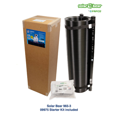 FAFCO Solar Bear Pool Heating System with Install Kit  (Open Box)