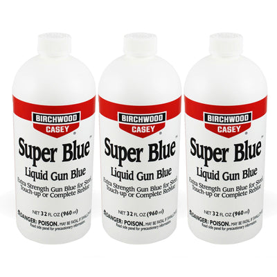 Birchwood Casey 32 fl. oz. Super Blue Double Strength Liquid Gun Blue (3 Pack)