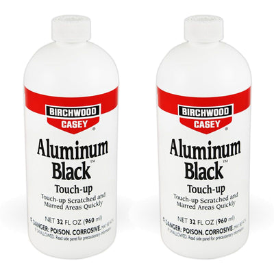 Birchwood Casey 32 Fluid Ounces Aluminum Black Metal Finish Touch Up (2 Pack)