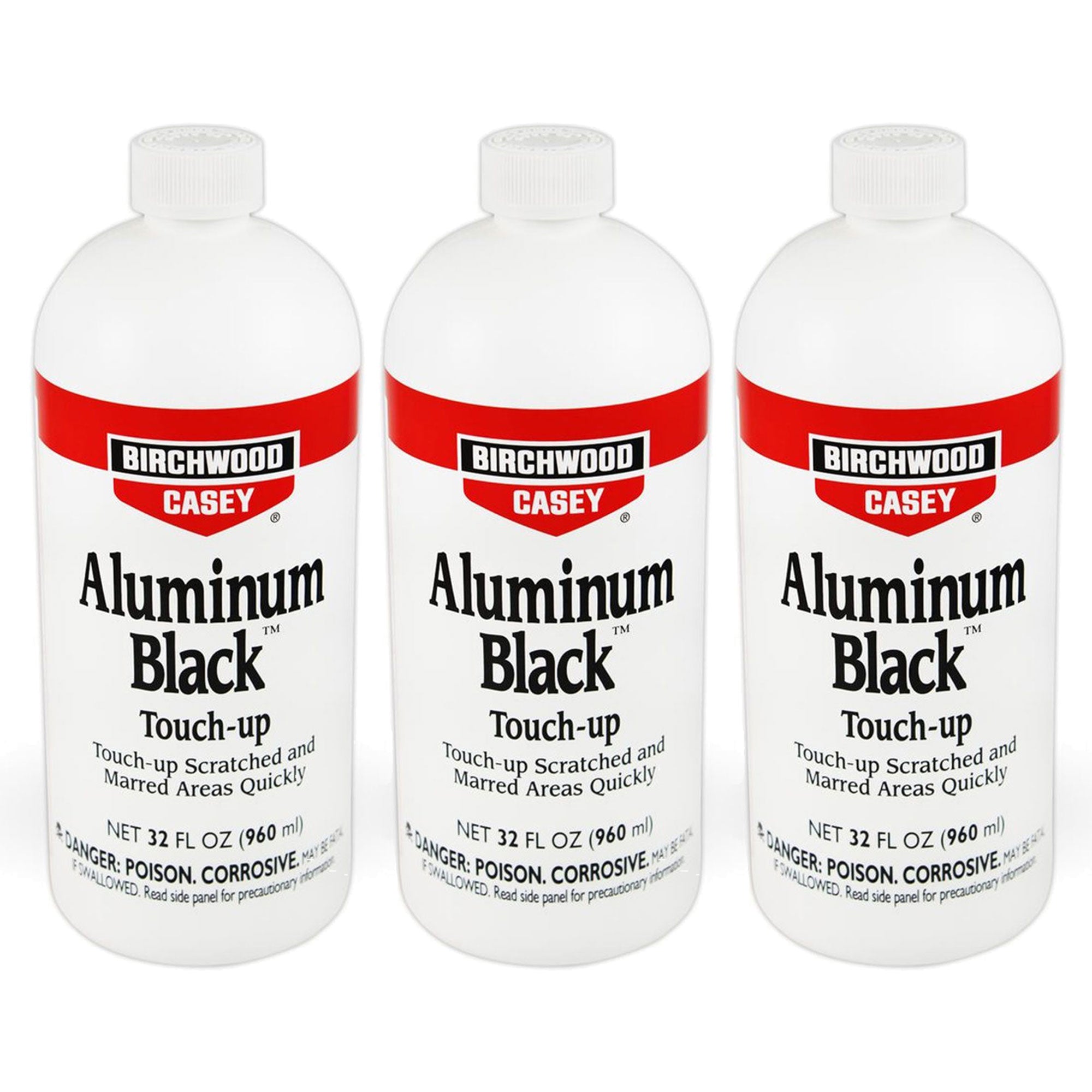 Birchwood Casey 32 Fluid Ounces Aluminum Black Metal Finish Touch Up (3 Pack)