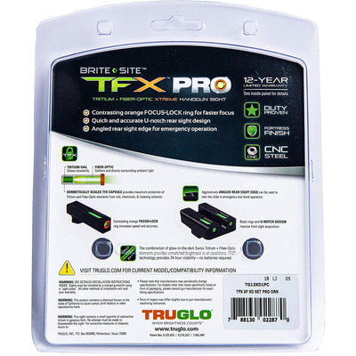 TruGlo TFK Pro Fiber Optic Tritium Sight Accessories for SF XD Models (2 Pack)