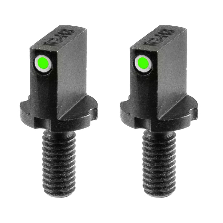 TruGlo Tritium Glow in the Dark Front Sight Post with Adjustment Tool (2 Pack)