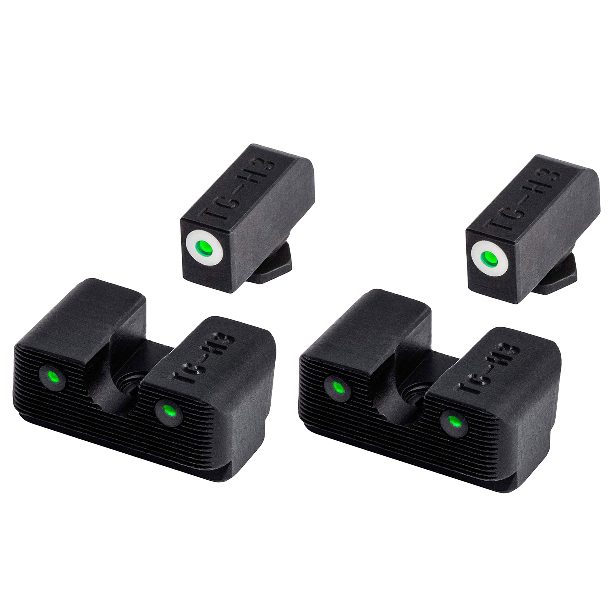 TruGlo Tritium Pro Glow in the Dark Handgun Glock Night Sight for Guns(2 Pack)
