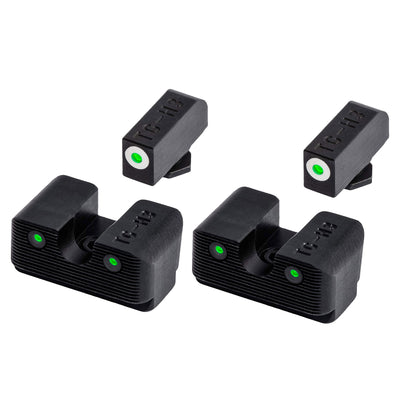 TruGlo Tritium Pro Brite Site High Set Sight for Glock 20 Models & More (3 Pack)