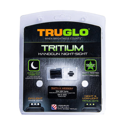 TruGlo Tritium Tactical Gun Sight for Smith & Wesson M&P Series Pistols (2 Pack)