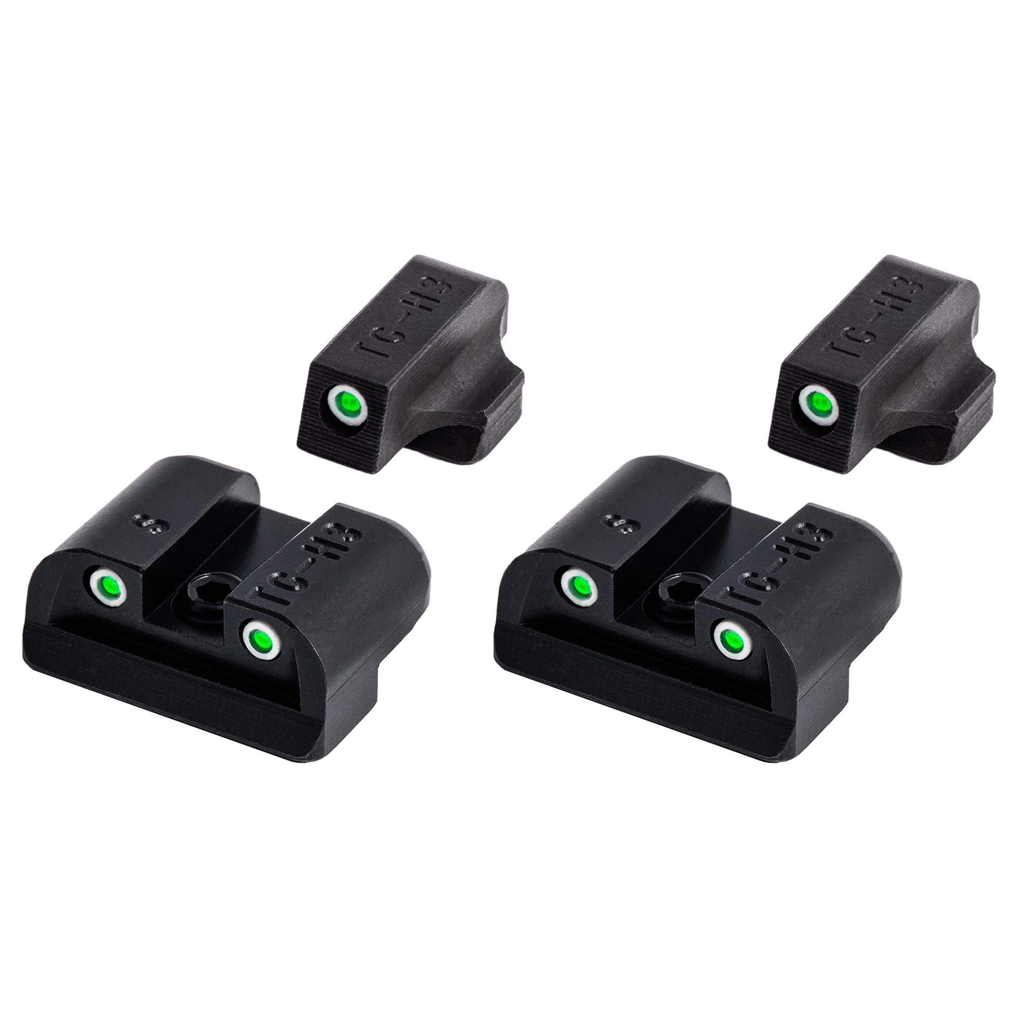 TruGlo Trit Glow in the Dark Pistol Sight, Sig Sauer 8 Rear & 6 Front (2 Pack) - VMInnovations