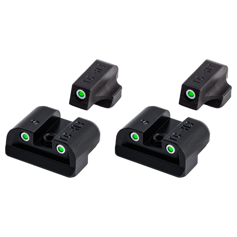 TruGlo Trit Glow in the Dark Pistol Sight, Sig Sauer 8 Rear & 6 Front (2 Pack)