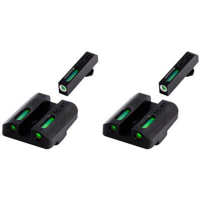TruGlo TFK Fiber Optic Tritium Handgun Sight, Fits Glock 17/17L Models (2 Pack)