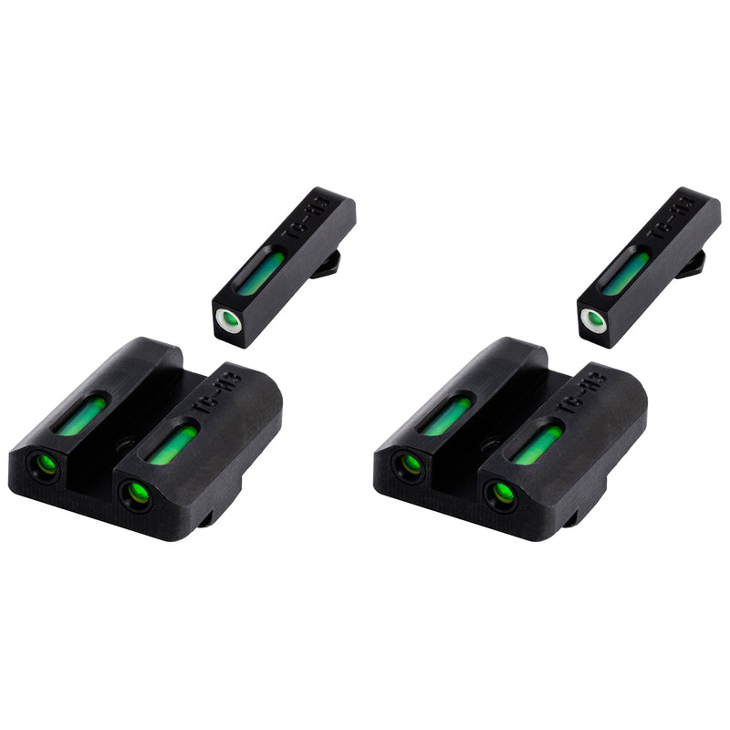 TruGlo TFK Fiber Optic Tritium Handgun Sight, Fits Glock 17/17L Models (2 Pack)
