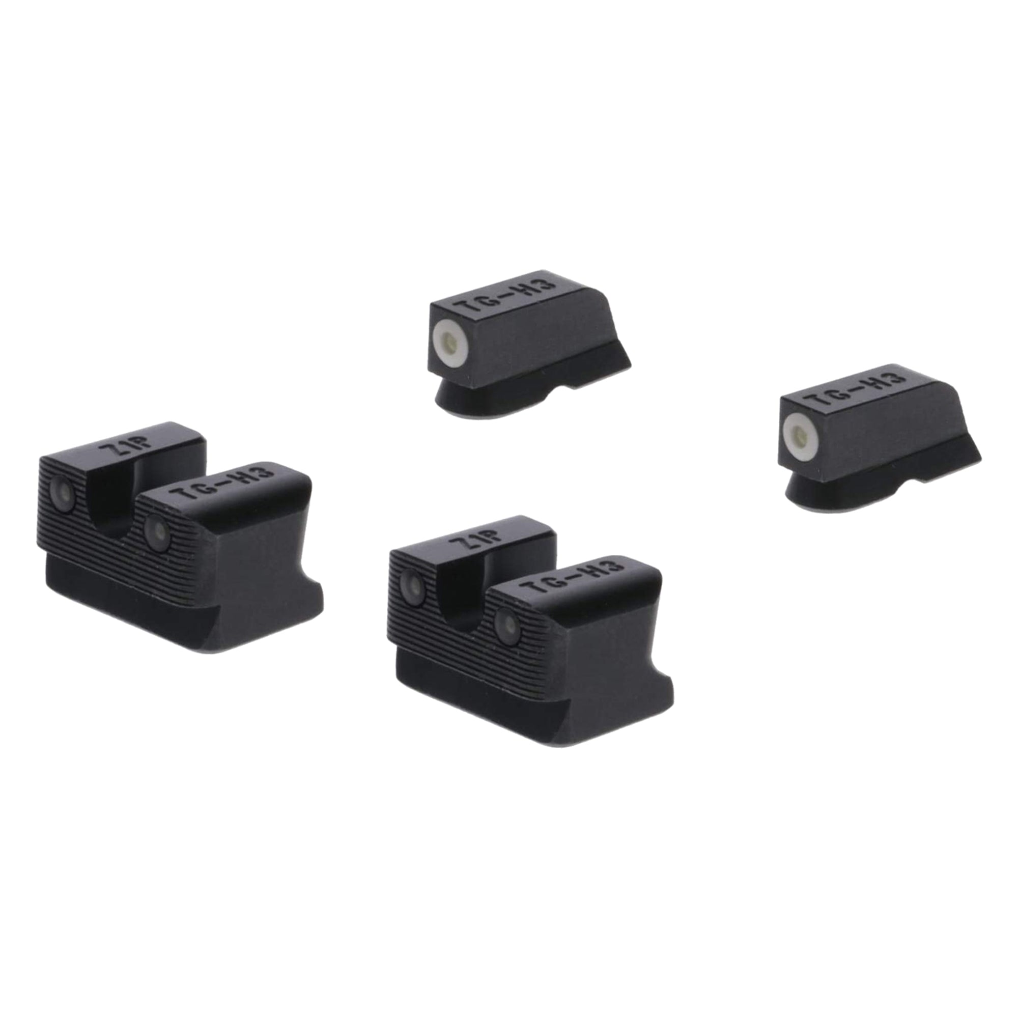 TruGlo Tritium Pro Glow in the Dark Handgun Pistol Sight Accessories (2 Pack) - VMInnovations