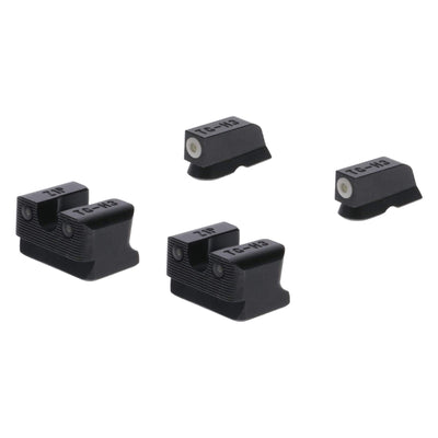 TruGlo Tritium Pro Glow in the Dark Handgun Pistol Sight Accessories (2 Pack) - VMInnovations