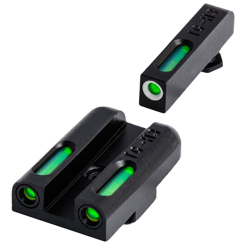 TruGlo TFK Fiber Optic Tritium Handgun Glock Pistol Sight Accessories (2 Pack)