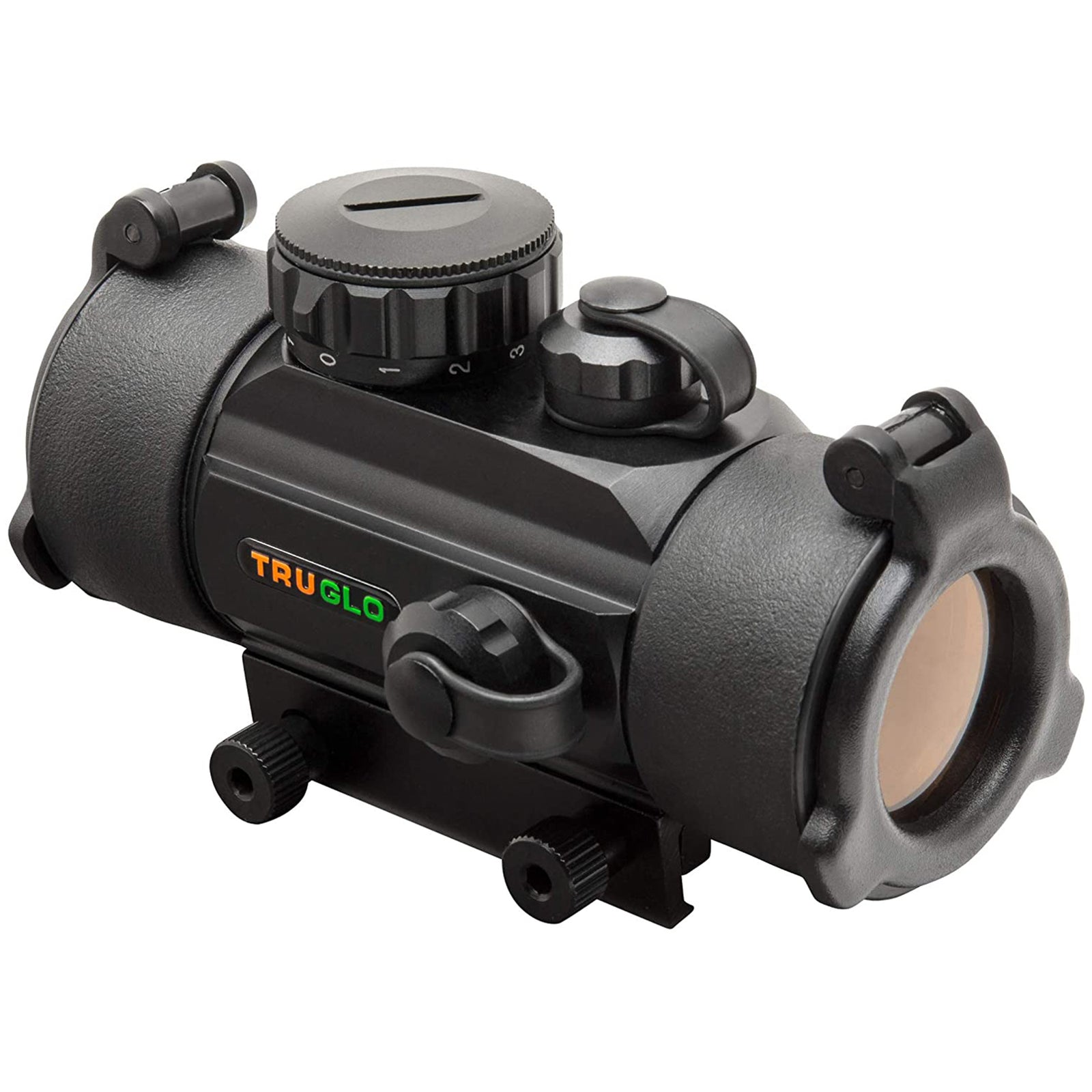 TruGlo Red Dot Traditional Standard Mount Crossbow Tri Dot Sight, Black (2 Pack) - VMInnovations