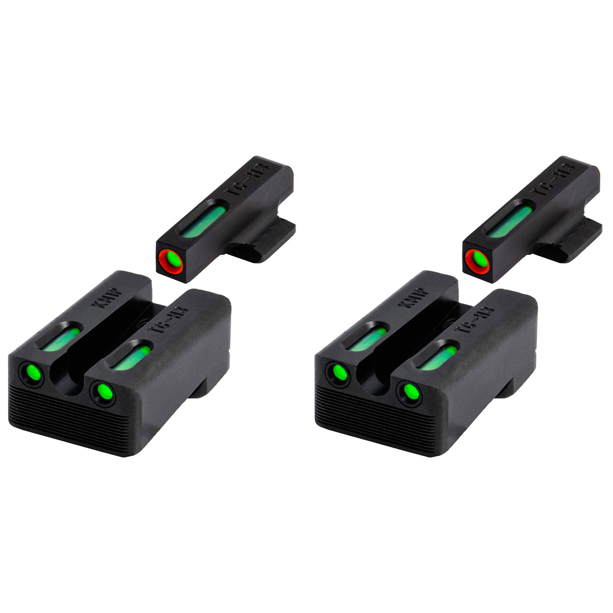 TruGlo TFK Pro Fiber Optic Handgun Sight Accessories for Kimber Models (2 Pack)